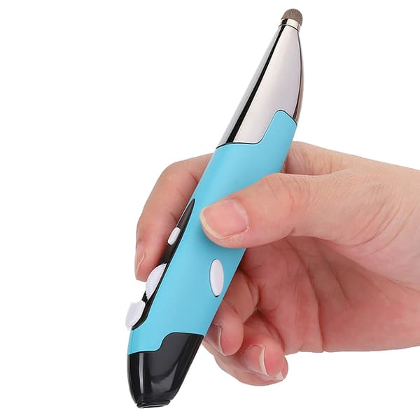 Trådløs USB Stylus Penn 2.4G PC Mus Blå PR 06