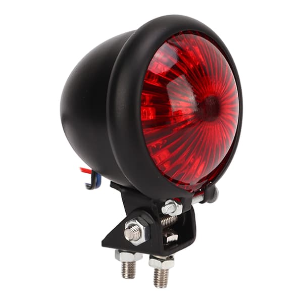 Universal 12V Motorcykel Retro Rund LED Bremselygte