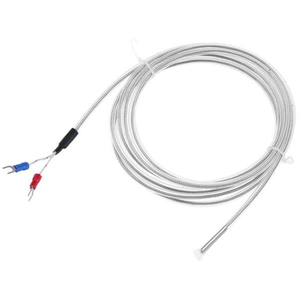 PTFE K-typ termoelement 2-tråds vattentät korrosionsbeständig
