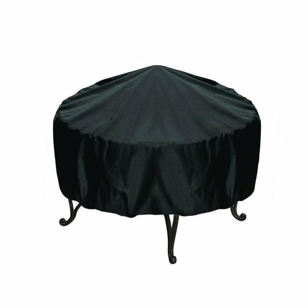 Vedenpitävä Patio Fire Pit Cover UV Suoja Grilli Katto Puutarha Grilli huonekalujen päälliset (75*30cm)