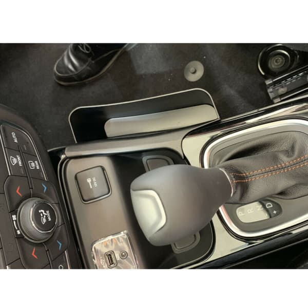 Bil girskiftpanel side oppbevaringsboks midtkonsoll arrangørbrett passer til Jeep Compass 2017-2019