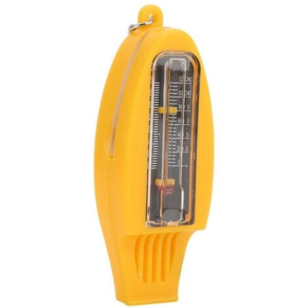 4 i 1 Multifunktions Survival Whistle Compass Magnifier Whistle Emergency Survival Tool för campingvandring Jakt 2st