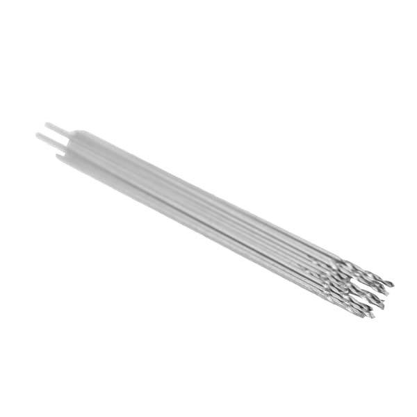 Lite Lige Skaft Perlebor Sæt 10 stk. 0,3 mm K10