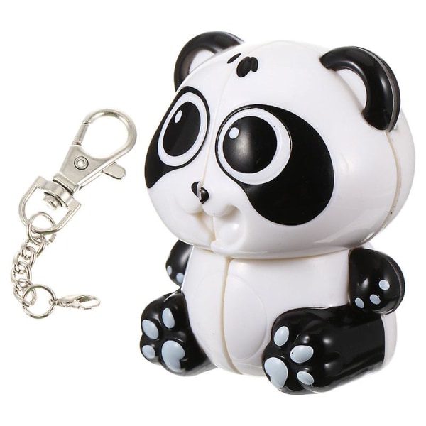 1st Pandaformad leksak Tålig Kreativ Praktisk Rolig Bärbar Pusselleksak Vridblock Leksak Pedagogisk leksak