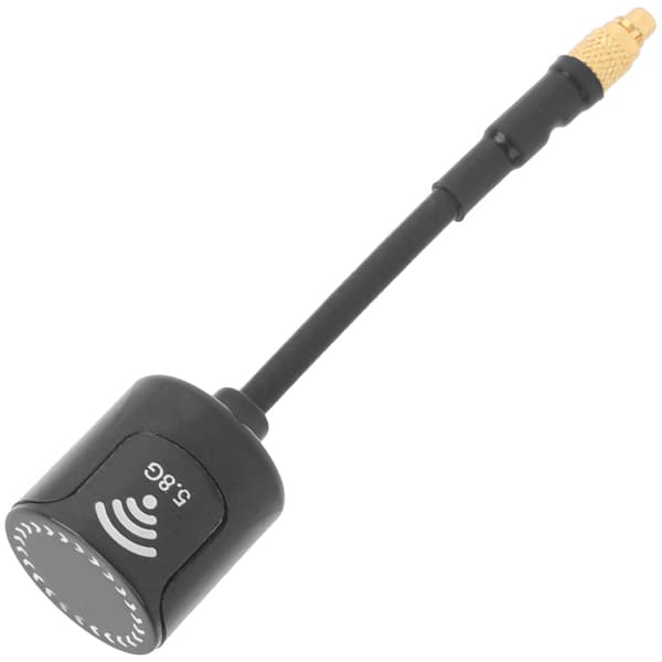 5.8GHz MMCX 2.8dBi RHCP High Gain Lang Antenne til FPV Racing Drone RC Dele Sort Lige