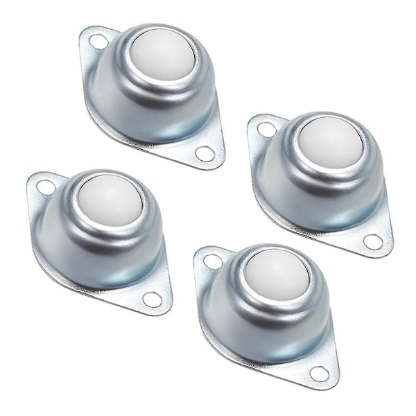 Små kuglehjul Heavy Duty transportørrulle 4 stk kuglehjul Nylon kugleoverførsel Møbler Maskiner og bagageskydeoverførsel 0.5 inch
