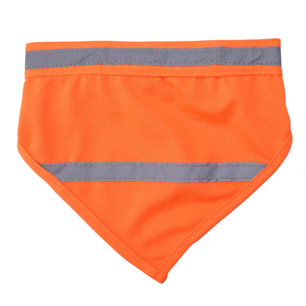 Reflekterande Hundhalsduk Fluorescerande Orange Stor