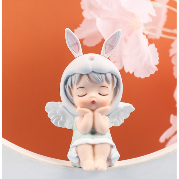 Annie Baby Blind Box Ornament Hand Office Aberdeen Tyttö Sydän Opiskelija Lapset Lahjaauto Ornamentti Kodinkoristeet (6 kpl)