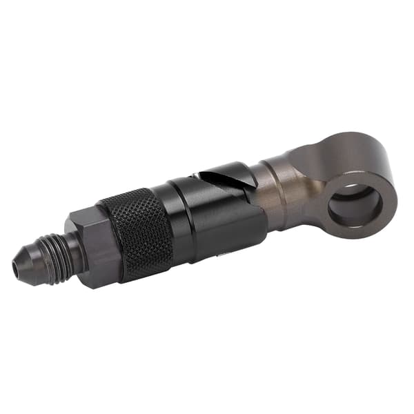 Bromsledning Quick Release Adapter Universal Böjd för Oljebränsleslang Svart