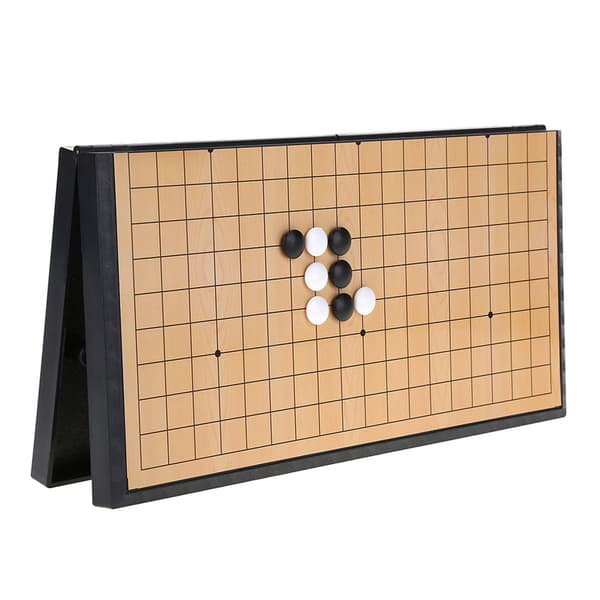 Go Spelset Magnetiskt Vikbart Bräde Weiqi Utbildningsspel för Barn