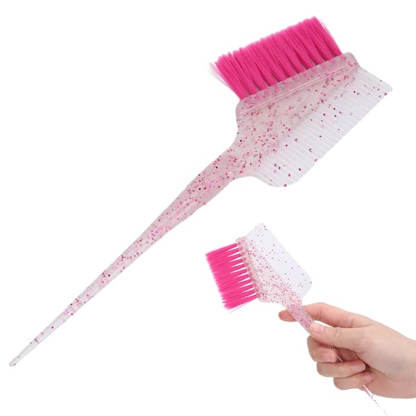 Pink hårfarvningsblegemiddel applikatorbørste kam til salon og hjem
