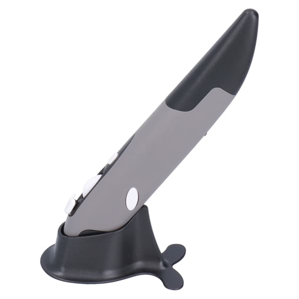 Langaton 2.4G Creative Mouse Pen Stylus PC-kannettavalle, musta harmaa