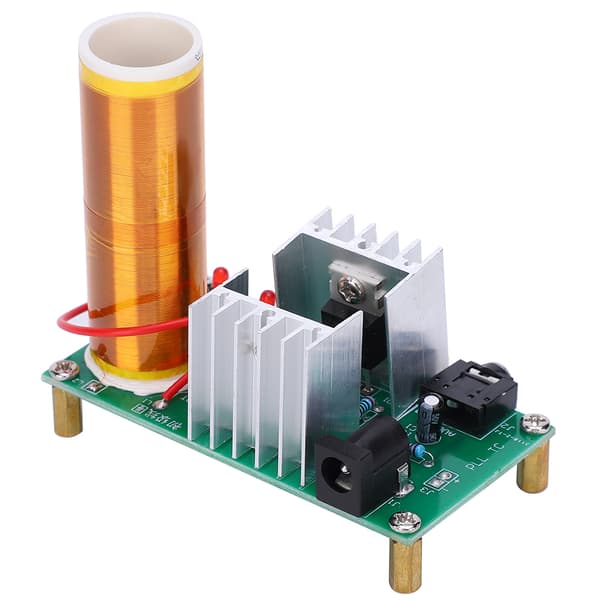Tesla Coil Module DIY Mini Plasma Högtalare Elektroniksats 15W DC 15-24V 2A