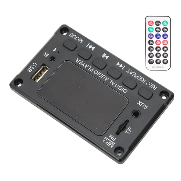 Bluetooth MP3-dekodermodul 2x40W Støtte Minnekort USB FM-radio
