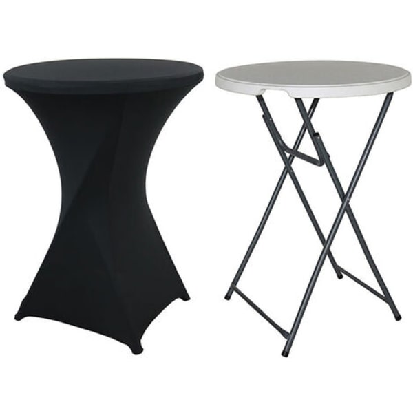 Bistro Cover - Ät stående - Deco Cocktail - Stretch Spandex （citrongul）