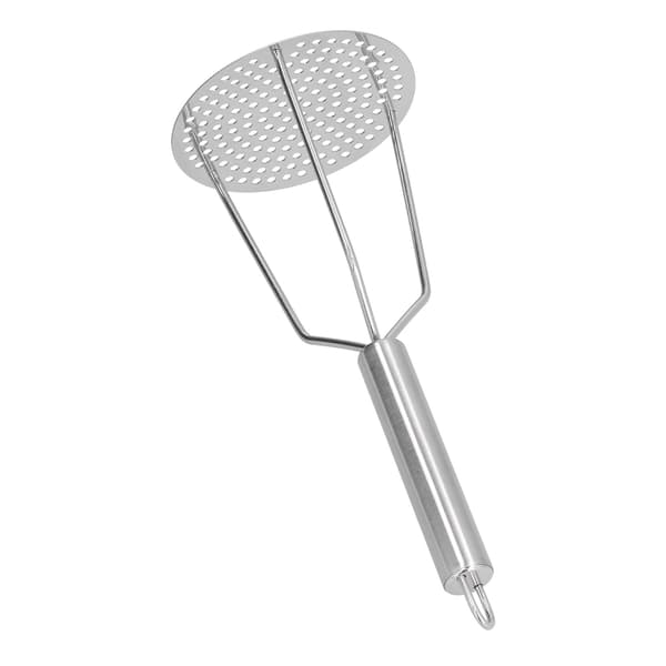 Ergonomisk kartoffelmoser i rustfrit stål