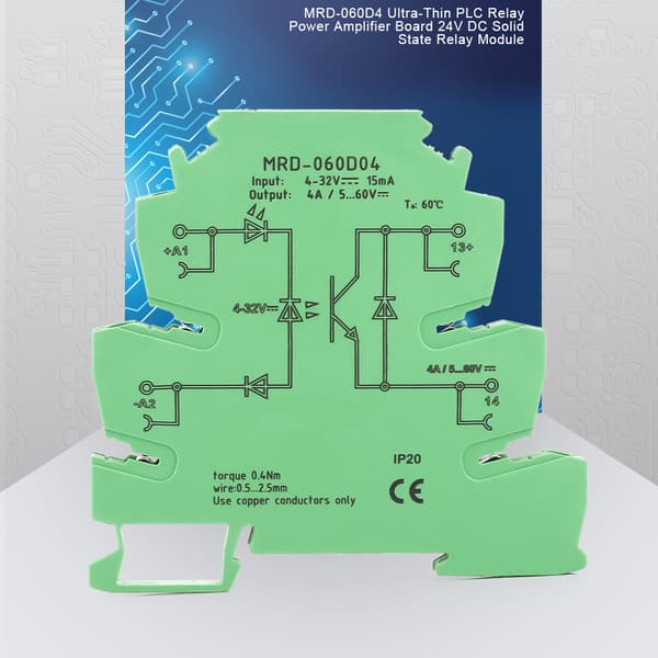 MRD060D4 Ultratynd PLC Relæ Effektforstærkerkort DC Solid State Relæmodul