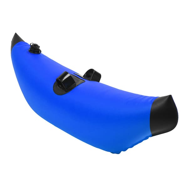 1. PVC Oppustelig Kajak Outrigger Kano Flyder Stabilisator Blå