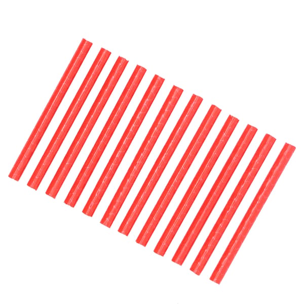 12 stk. sykkelhjul eikerefleksstripe Terrengsykkel eiker reflekterende deksel Rør Rød