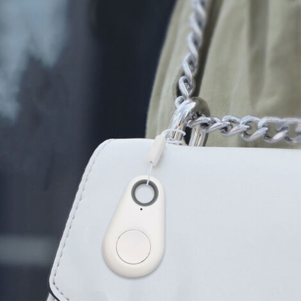 Mini Bluetooth Tracker Bag Plånboksnyckel Pet Anti-Lost Finder Locator Larm för barn Plånboksväska Smartphonenycklar