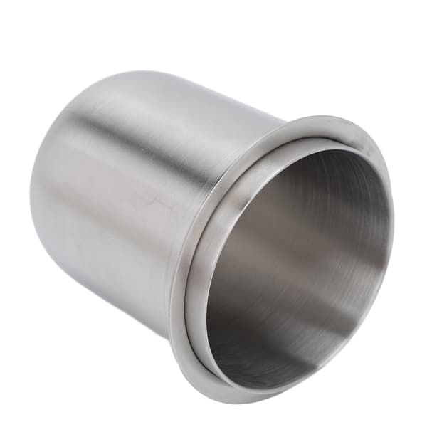 150 ml 58 mm Universal Håndfri Doseringsring i Rustfritt Stål for Kaffemaskin Sølv