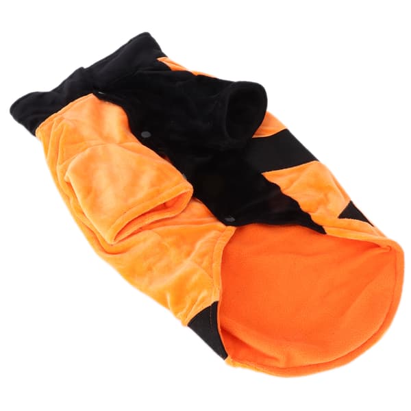 Maskinvaskbart flaggermuskostyme til kjæledyr Halloween-fest Polyester XL
