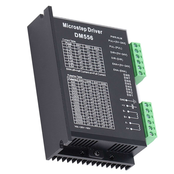Microstep Driver Digital for 57 86 NEMA23 NEMA34 Stepper Motor Controller 2 Phase 5.6A DM556