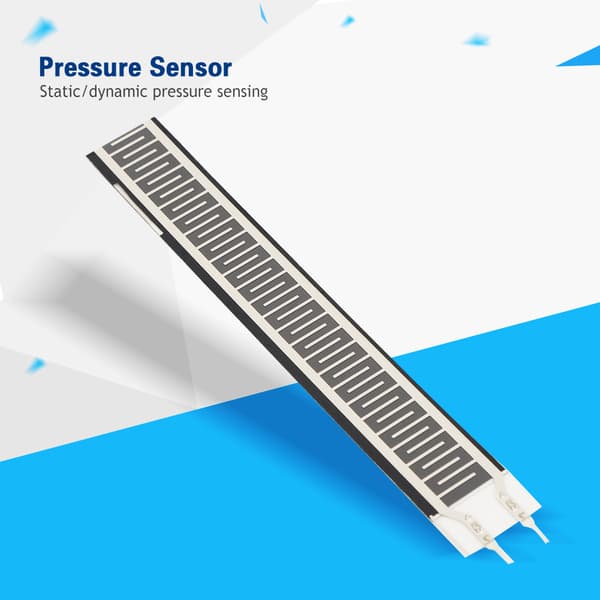 Flexibel Högkänslig Resistiv Filmtrycksensor för Smart Switch Counter 0,4 mm