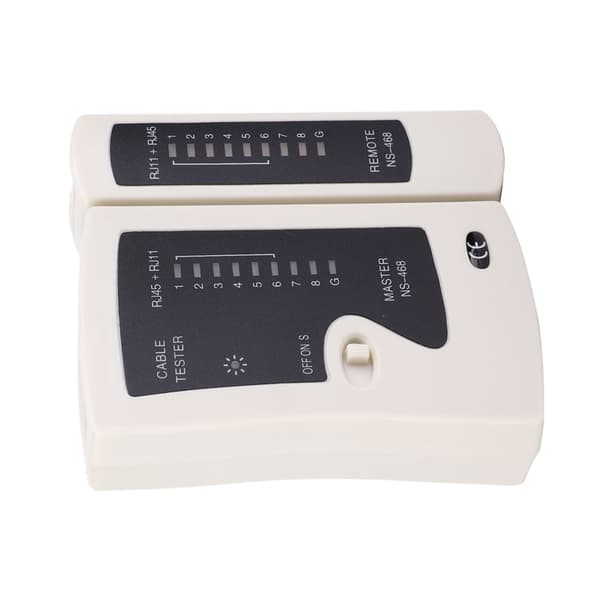 LAN-kabeltester til RJ45, RJ11 og RJ12 netværkskabler