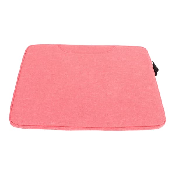Rosa Laptop Sleeve med Metal Lynlås Stor Kapacitet Perfekt Til 14.1 15.4 Tommer Bærbare Computere