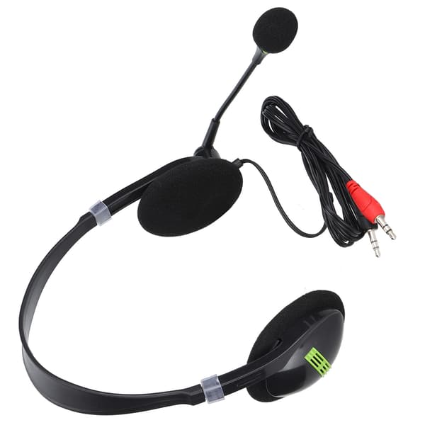 SY440MV Over Ear Headset med Kabel 3.5mm USB Støyreduserende Mikrofon Kundeservice
