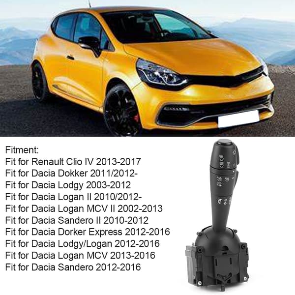 Renault Clio IV Blinklys Bryter Spak 8201167988