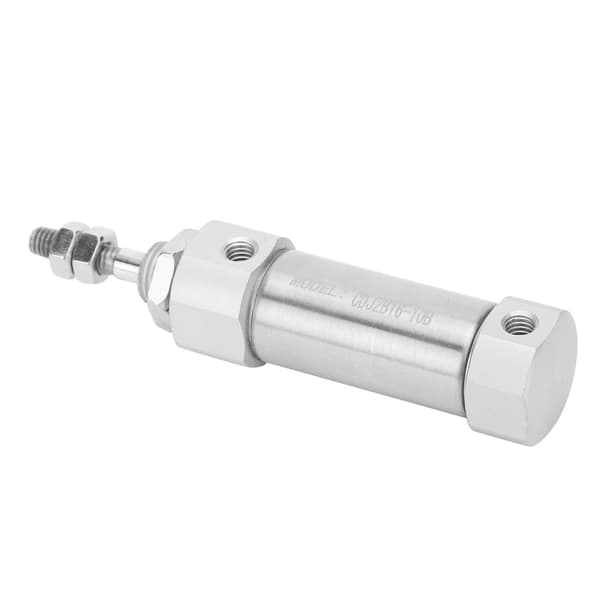 Mini dobbeltvirkende enkeltstangs pneumatisk luftcylinder i rustfrit stål udstyr CDJ2B16CDJ2B16-10B