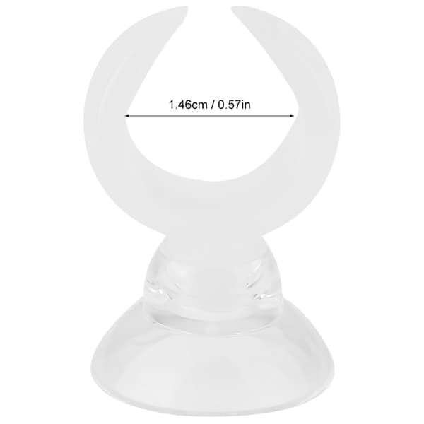 Vit Akvarium Luftslanghållare Innerdiameter 14,6mm