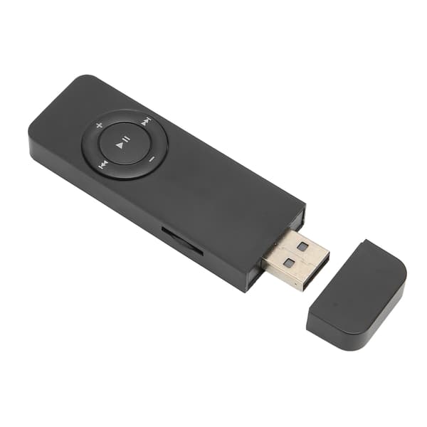 MP3-afspiller med tabsfri lyd, understøtter 64GB Mini musikafspiller til studerende, rejser, sort