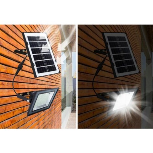 Væglampe 369 lampe perler 100w høj lysstyrke solcelle væglampe udendørs solar havelys husholdning udendørs solcelle væg l