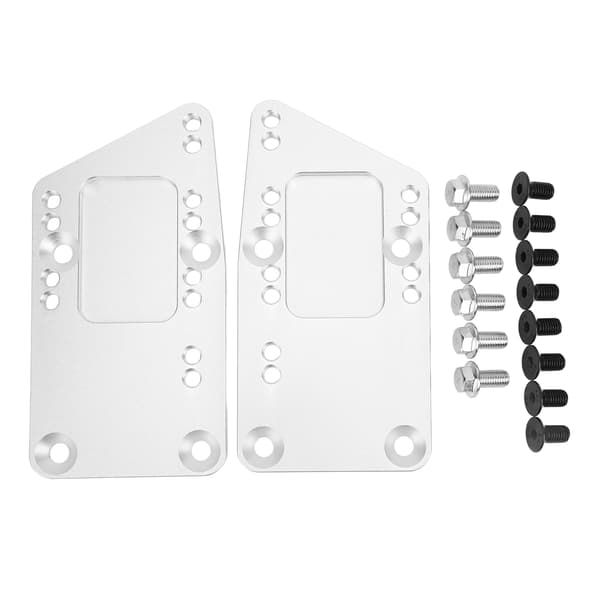 2 st Motorfäste Adapterplattor 551628 Universal Byte Anpassningsbar Ersättning för Small Block LS Konvertering