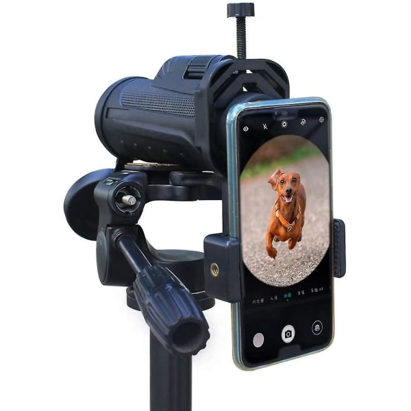 Teleskop/mikroskop tilslutning mobiltelefon fotograferingsstativ