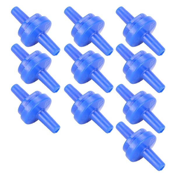 10 stk. Akvarie Luftpumpe Kontraventil til 4 mm slange