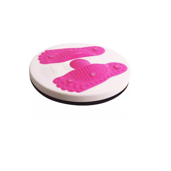 Ankel vrid plade, stor størrelse talje slankere, twist og twist maskine, hjemmefitness øvelse, talje rotationsudstyr (pink twist plade),