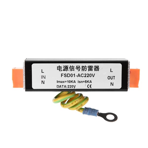 AC220V Overspenningsvern SPD for CCTV AC DC Strøm