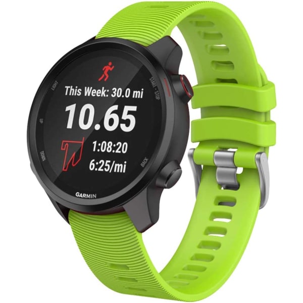Garmin Forerunner245 Strap, 15# Grön