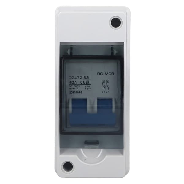 1000V DC 40A Isolator Switch IP65 Vandtæt Kabinet til PV Solcelleanlæg