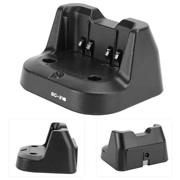 BC213 Batterilader for ICOM Radio ICV88 ICF1000 ICF2000 100-240V EU US Plugg