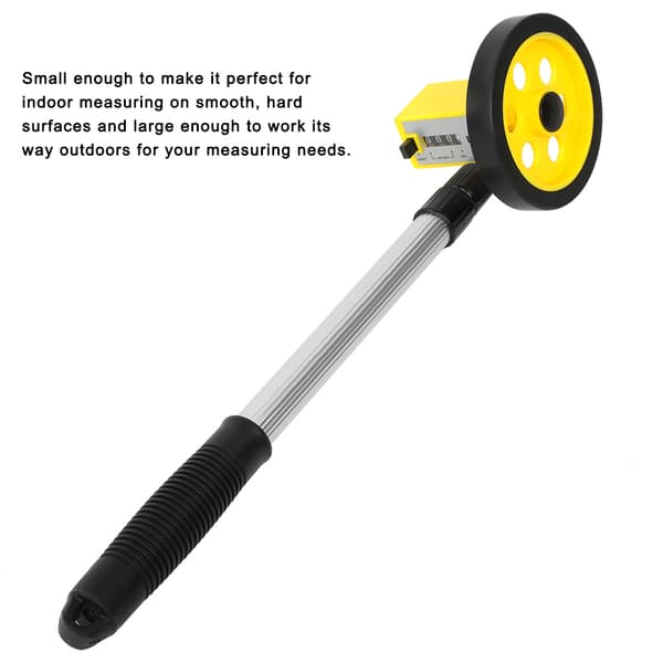 Justerbart handtag Mäthjul med hög synlighet med måttband - WS-202 C2