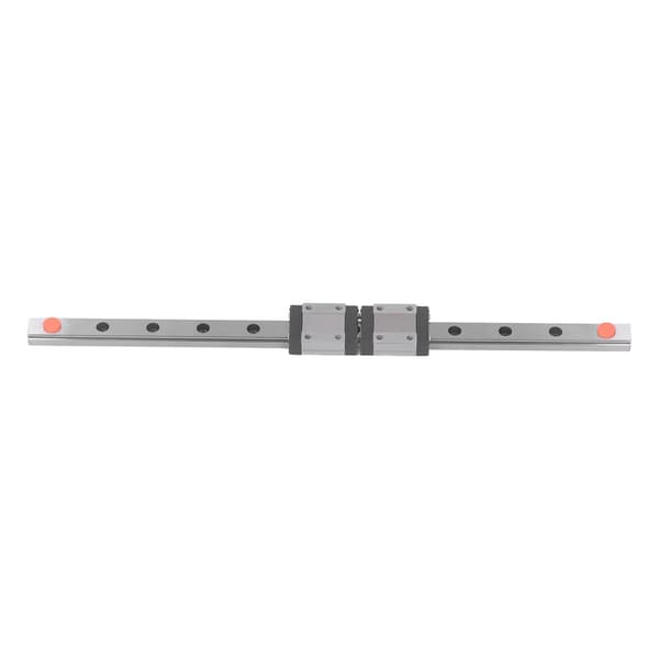 MGN12C Miniature Lineær Skinne Glide Kit med 2 Glideblokke til 3D Printer og CNC Dele 300mm 11.81in