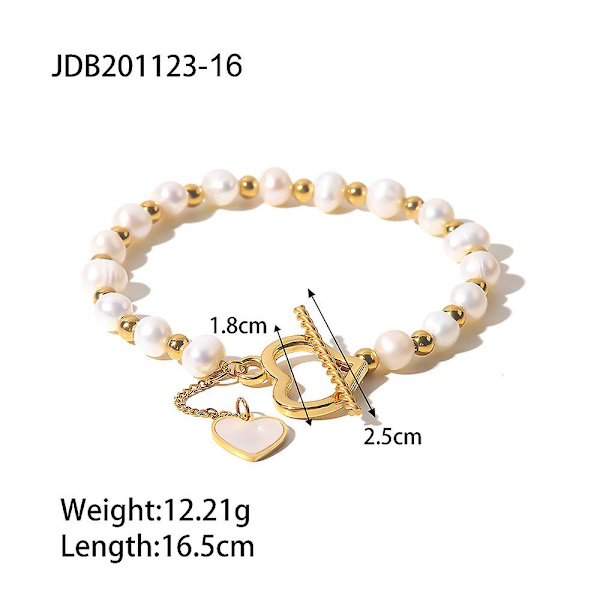 Armbånd Hjerte Daily Outfit Metallic Element B1482