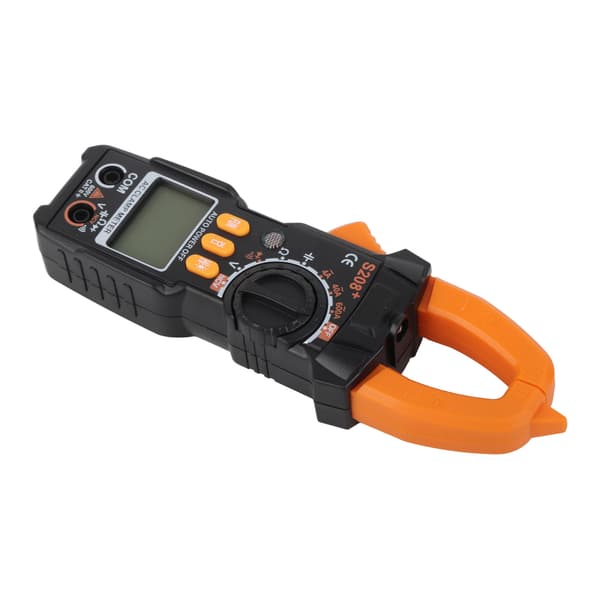 Digital Clamp Multimeter Hög Noggrannhet 2-600A AC DC Amp Spänning Kapacitansmätare Testare