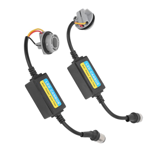 1157 LED Decoder 5W 12 24V Belastningsmodstand Blinklys Advarsel Canbus Fejlfri Annullering Bil