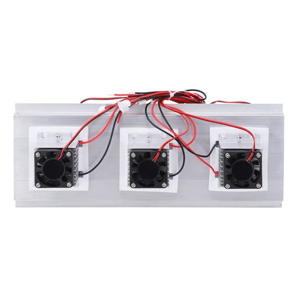 Termoelektrisk Peltier Kølesystem Kit 3 Blæsere Halvleder Køler